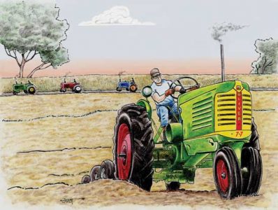 Looking Back: Antique Tractors and the Good Ol’ Days Image